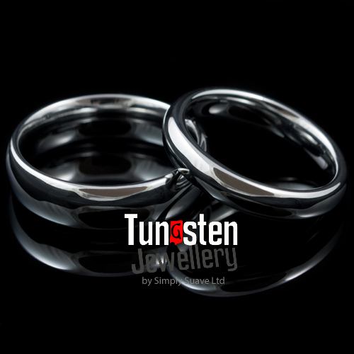 womens-rings, wedding-bands, tungsten-rings-bands - Atlantic 4mm