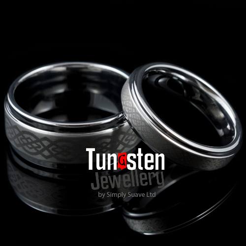 womens-rings, tungsten-rings-bands, wedding-bands - Spartan 5mm