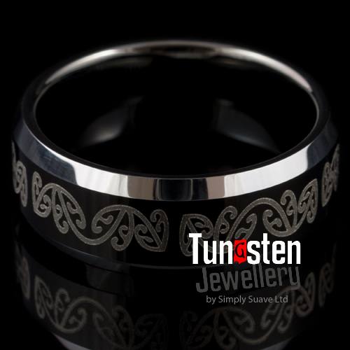 tungsten-rings-bands, all-mens-rings - Warrior